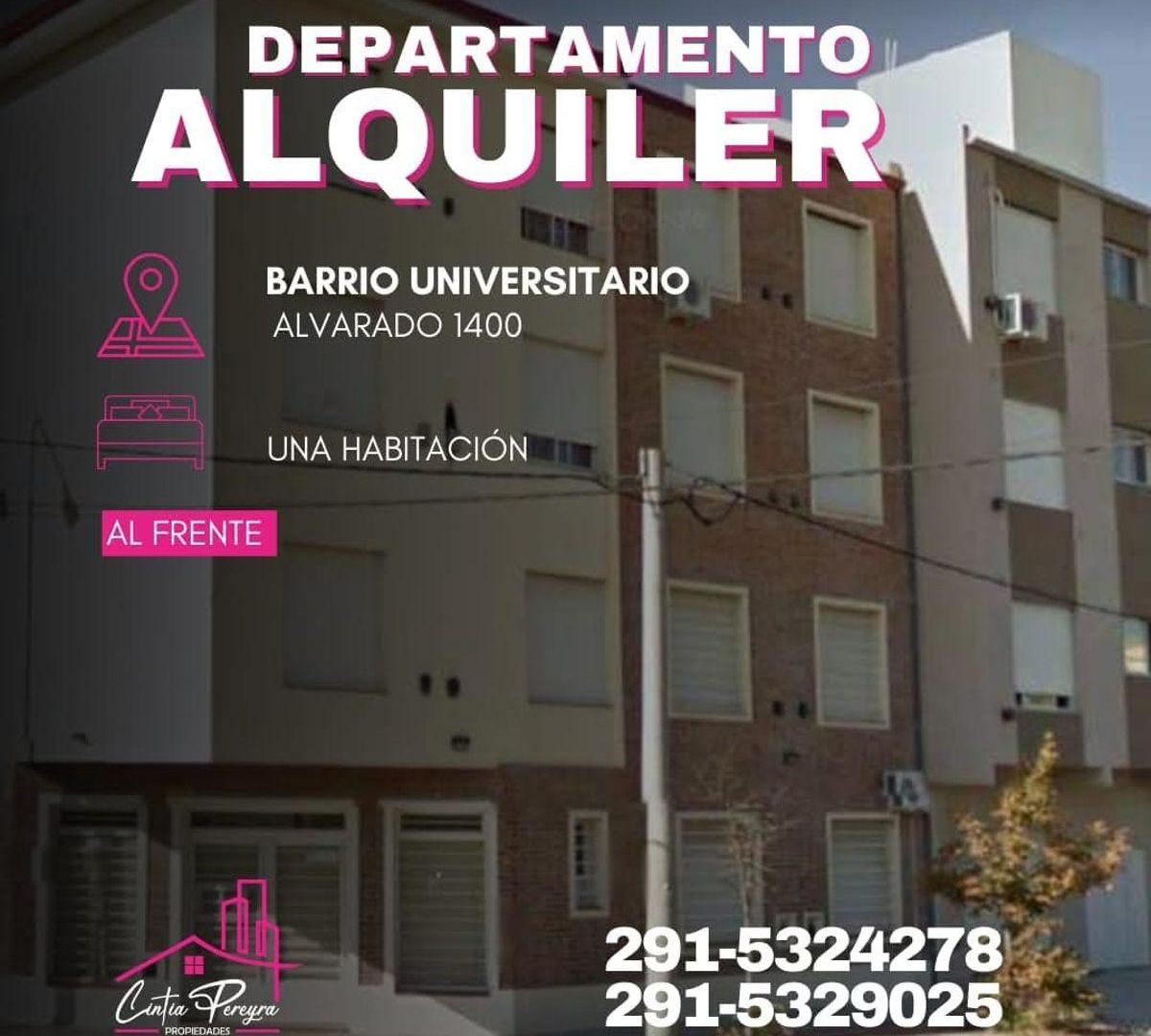 ALQUILER DEPARTAMENTO 1 DOR | B° UNIVERSITARIO