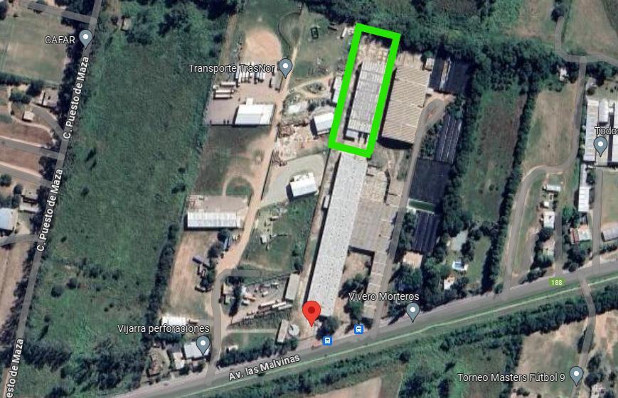 2000 m² Cub. Sobre Malvinas Dentro de Predio Cerrado (Ga 702) 5
