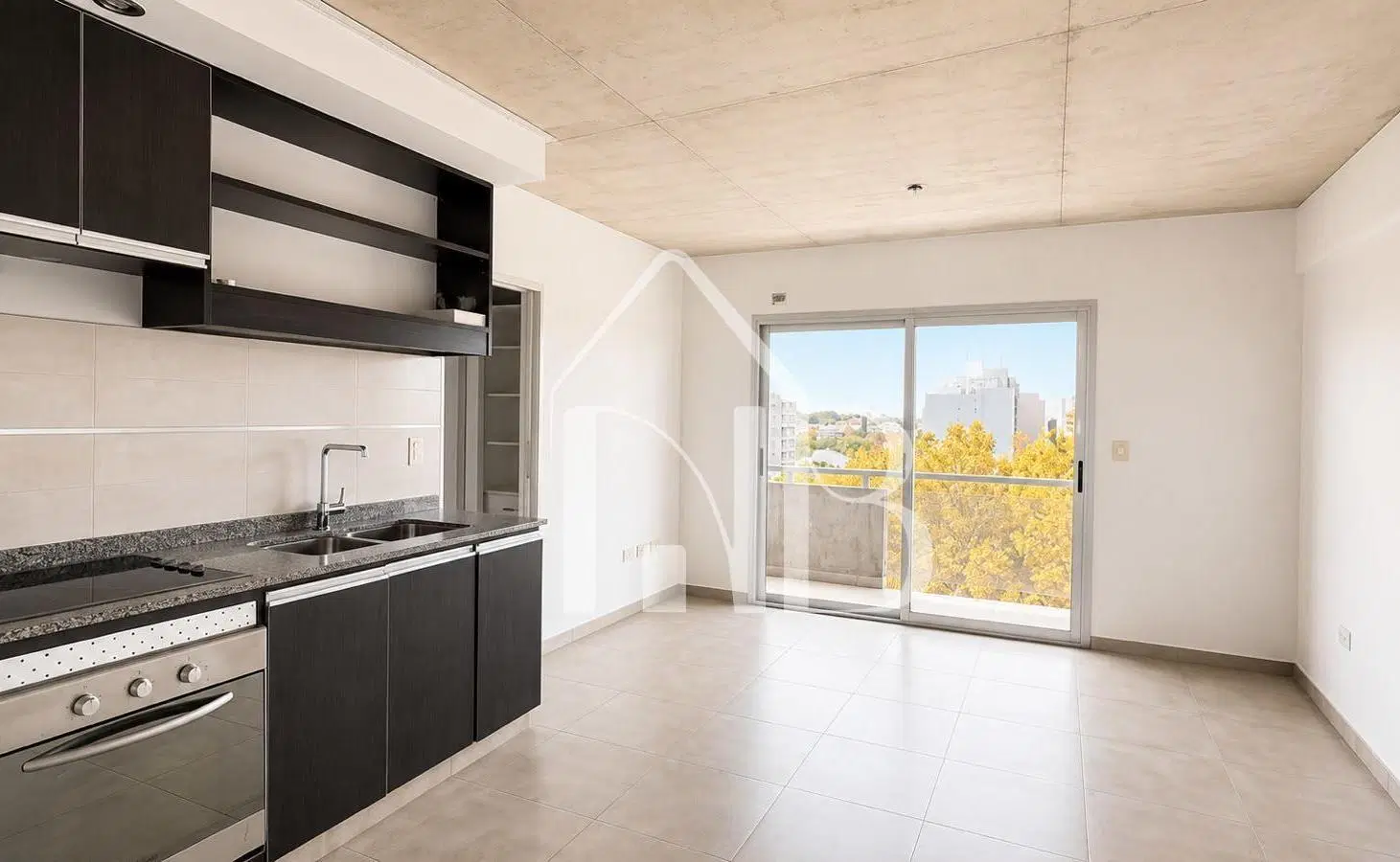Departamento 2 ambientes con cochera moron 1
