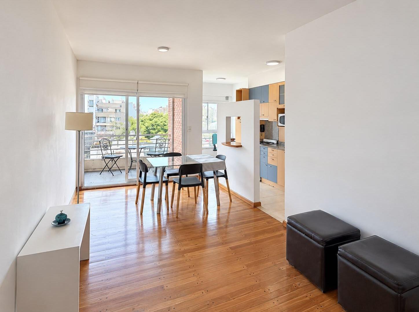Foto de Alquiler departamento 2 ambientes con balcón amueblado, imagen 1