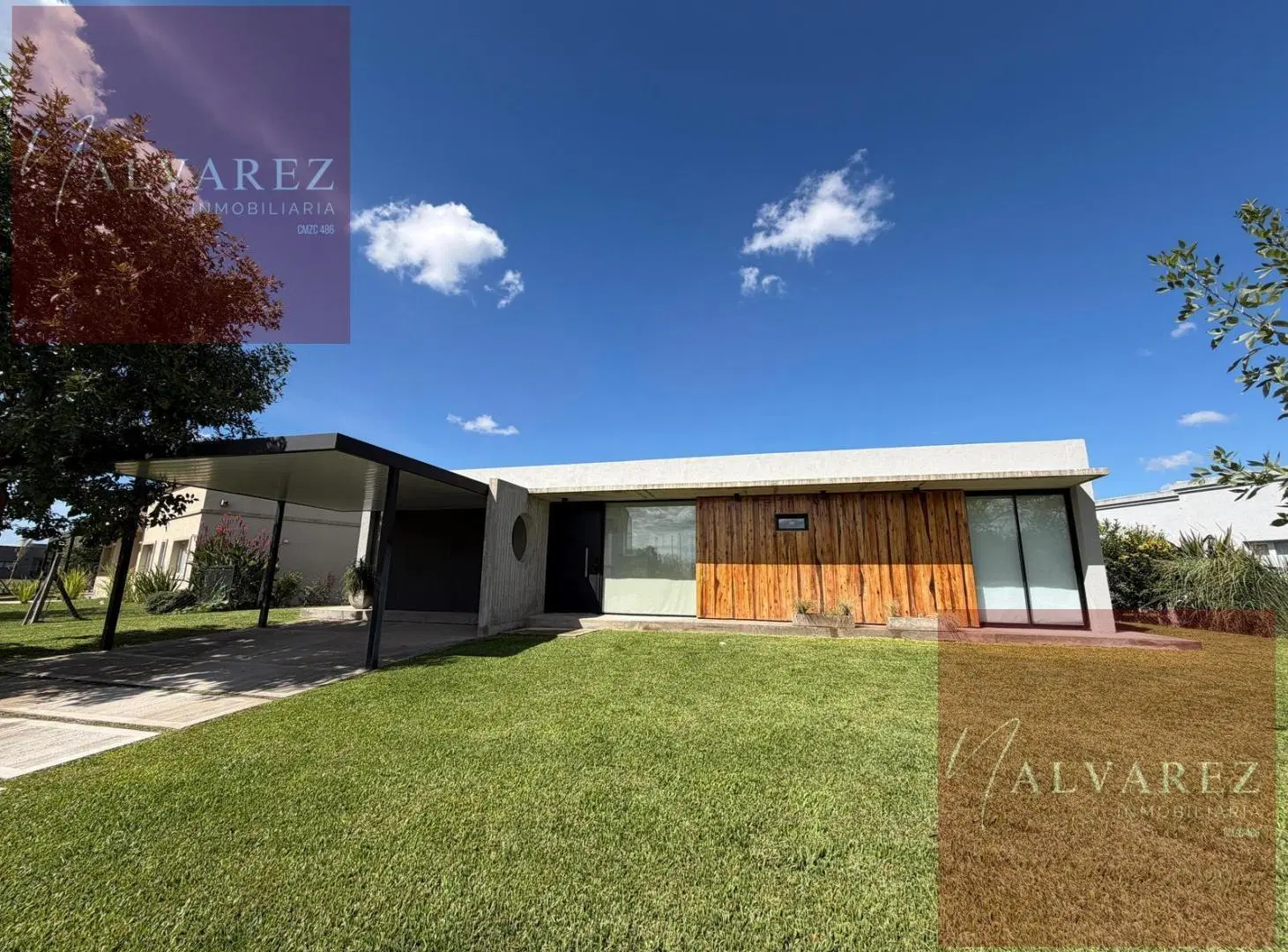 Moderna Casa en Haras Santa María El Molino con Pileta, Parrilla, tres dormitorios. 2