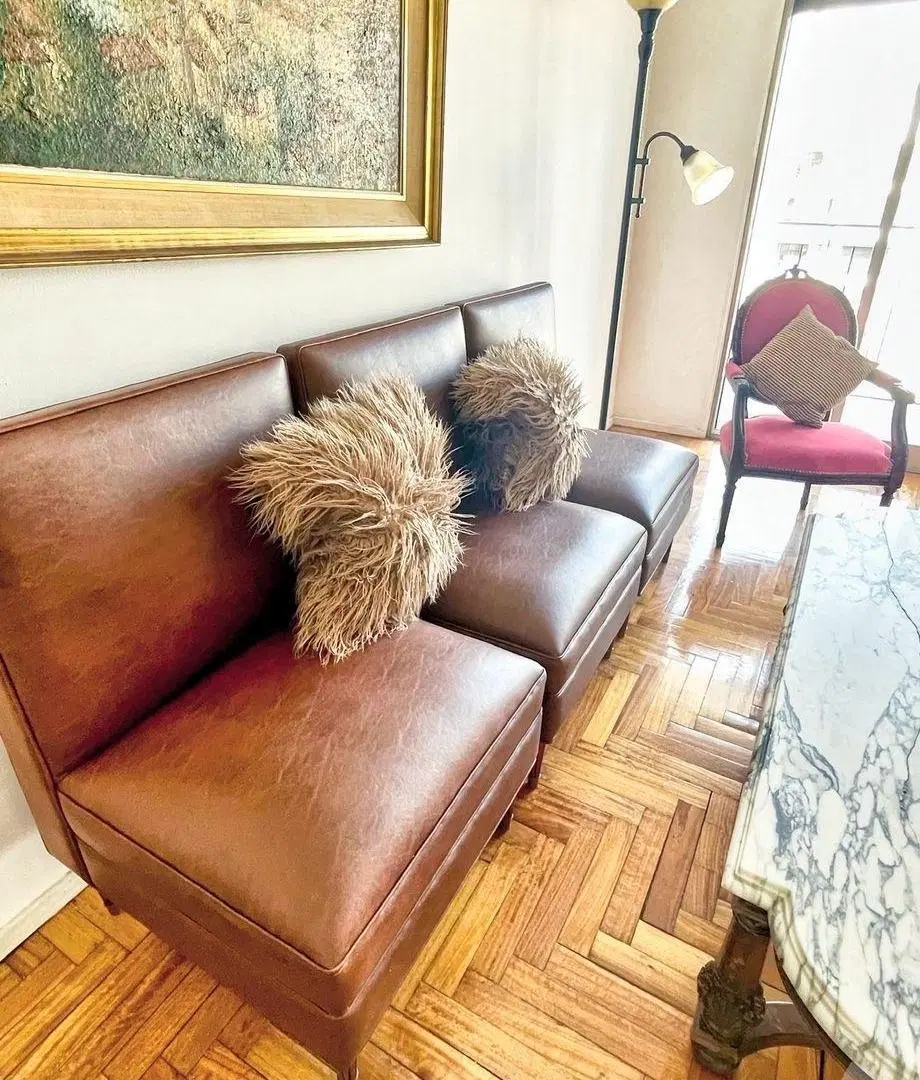 Alquiler temporario departamento 4 ambientes Cocina Independiente Lavadero Dos Baños Balcón RECOLETA 2