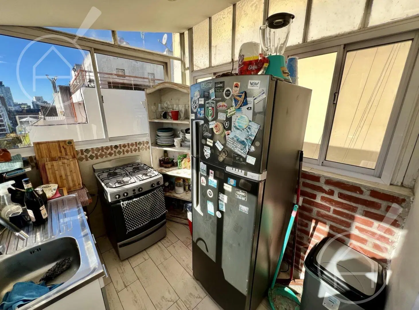 VENTA DEPARTAMENTO 2 AMBIENTES BALCON TERRAZA PARRILLA PRIVADA PALERMO 8