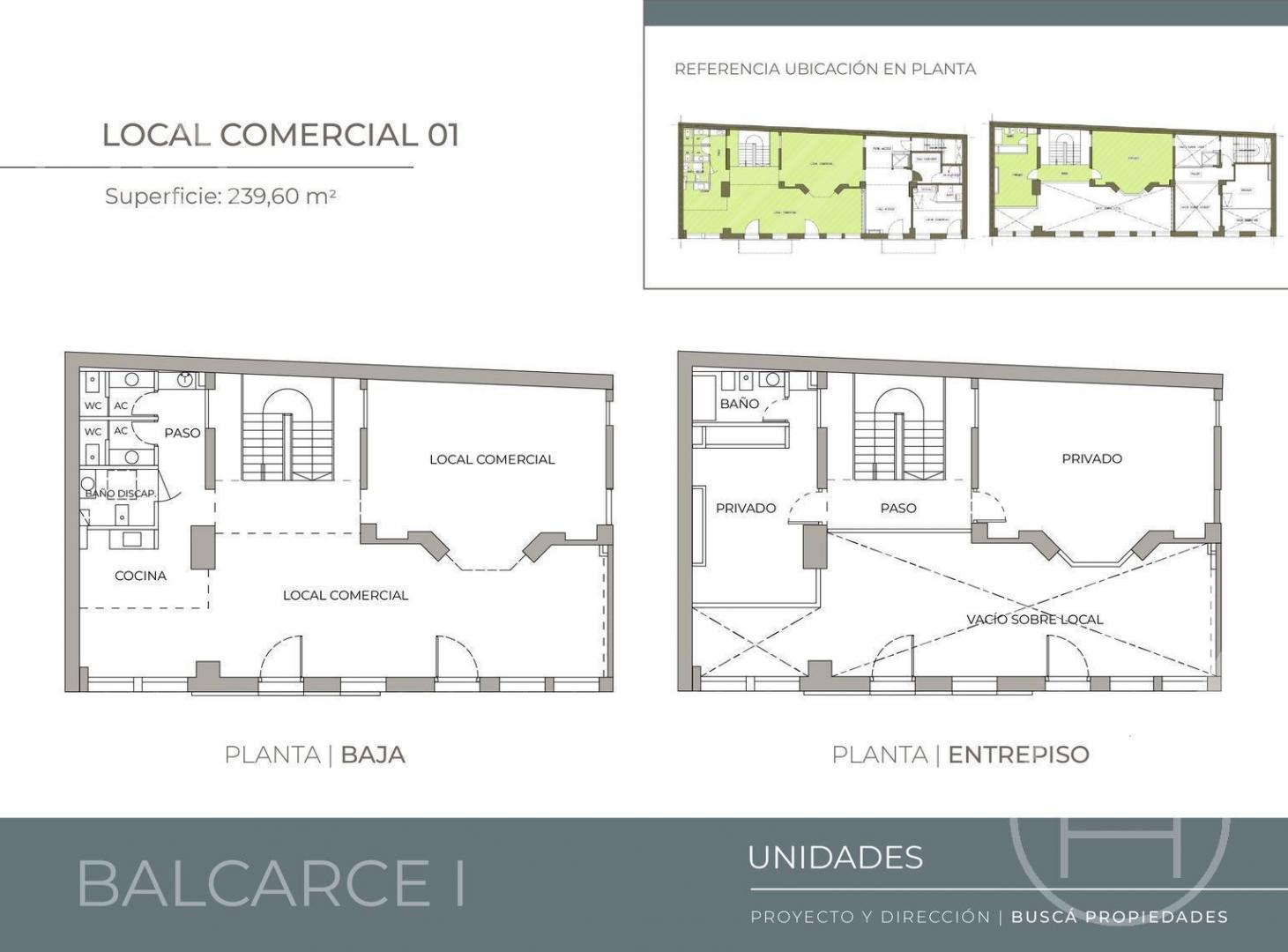 Venta local comercial de categoría a estrenar San Telmo