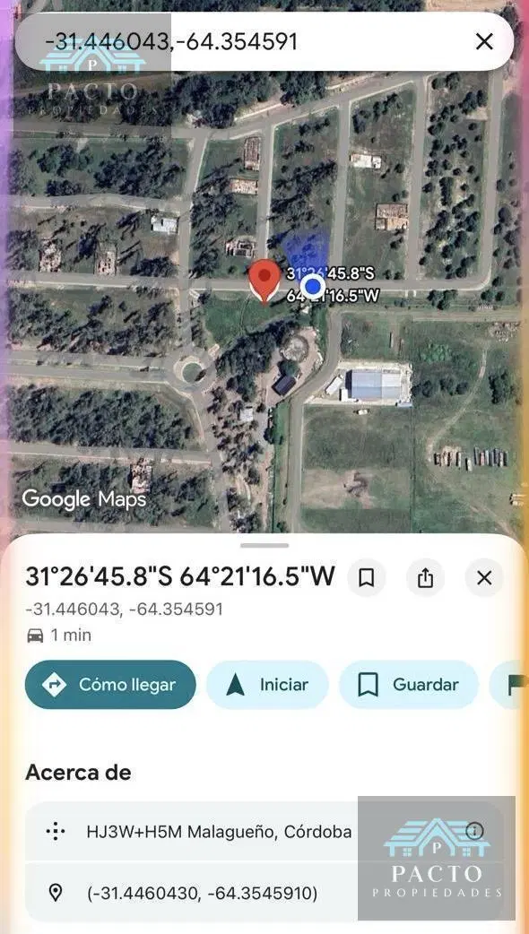 Terreno en B° Nuevo Malagueño, Córdoba. 2