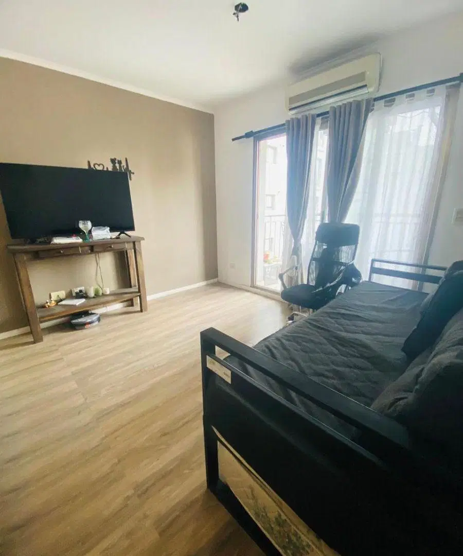 Departamento de 40 m2 con 1 dormitorio en alquiler en Barracas 3