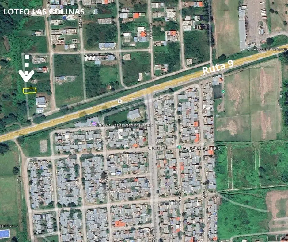Terreno en Alto Comedero 2