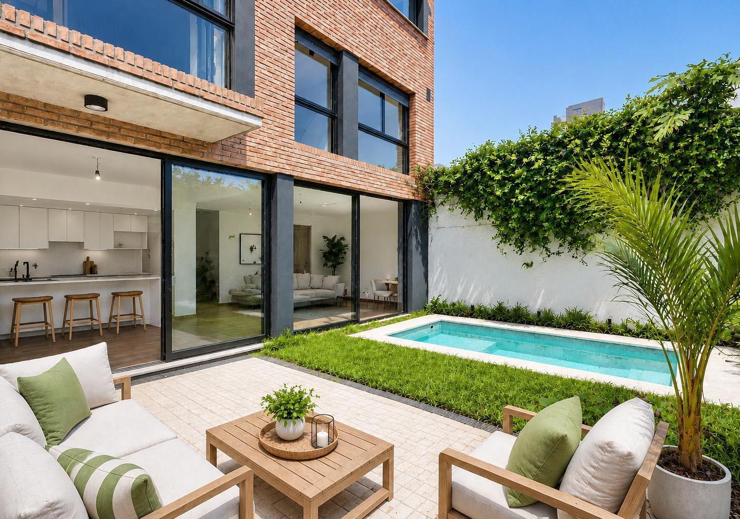 Foto de Dúplex 4 ambientes con piscina jardín y Cochera, imagen 3