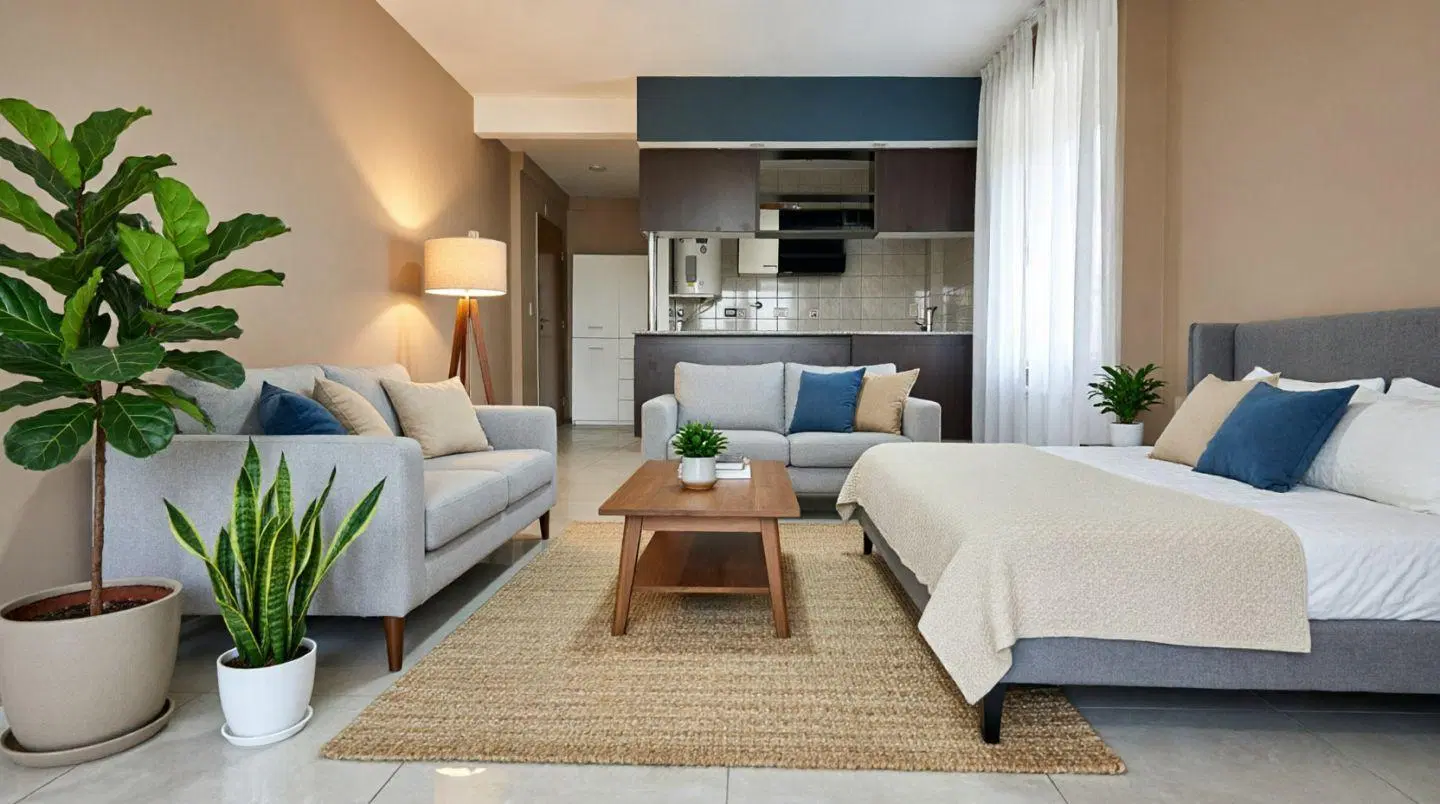 Venta Monoambiente-Villa Gral Mitre-Estado inmaculado 4