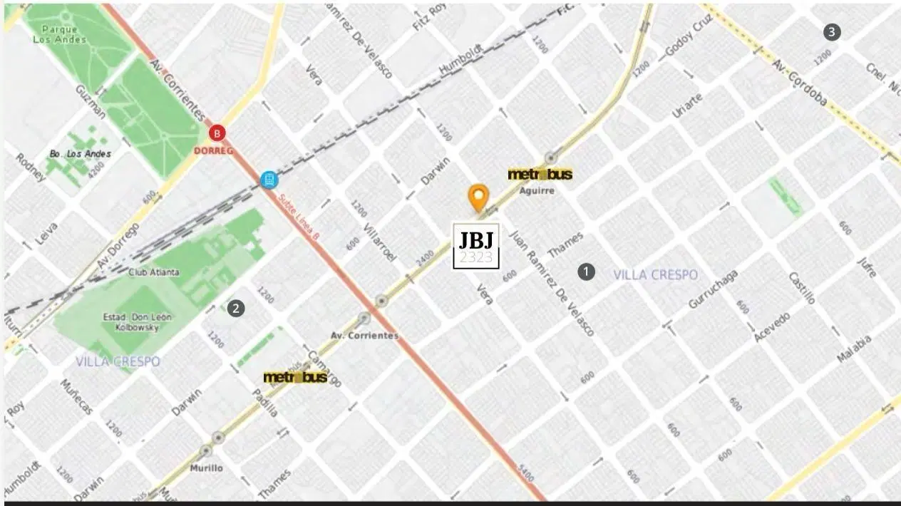 Departamento en venta dos ambientes a estrenar en Villa Crespo 3