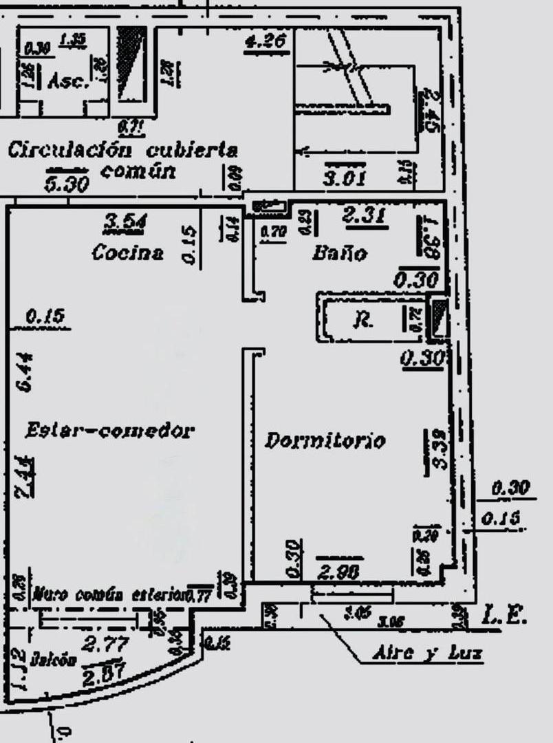 Venta Departamento 2 Ambientes con balcón- Apto crédito, en Caballito.