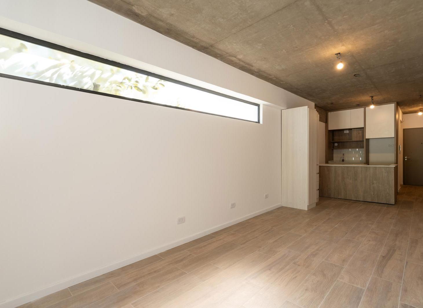 VENTA EN POZO DEPARTAMENTO MONOAMBIENTE CON TERRAZA Y PARRILLA PROPIA EN PROYECTO EN COGHLAN