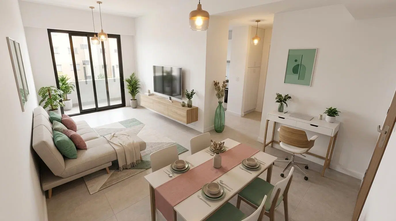 Alquiler departamento monoambiente cocina independiente en Avellaneda 4
