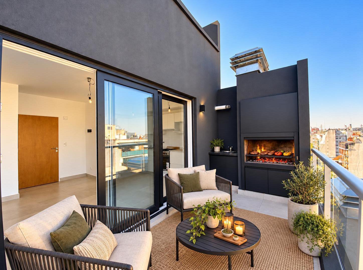 Foto de VENTA DEPARTAMENTO 2 AMBIENTES CON GRAN TERRAZA EN L Y PARRILLA A, imagen 1