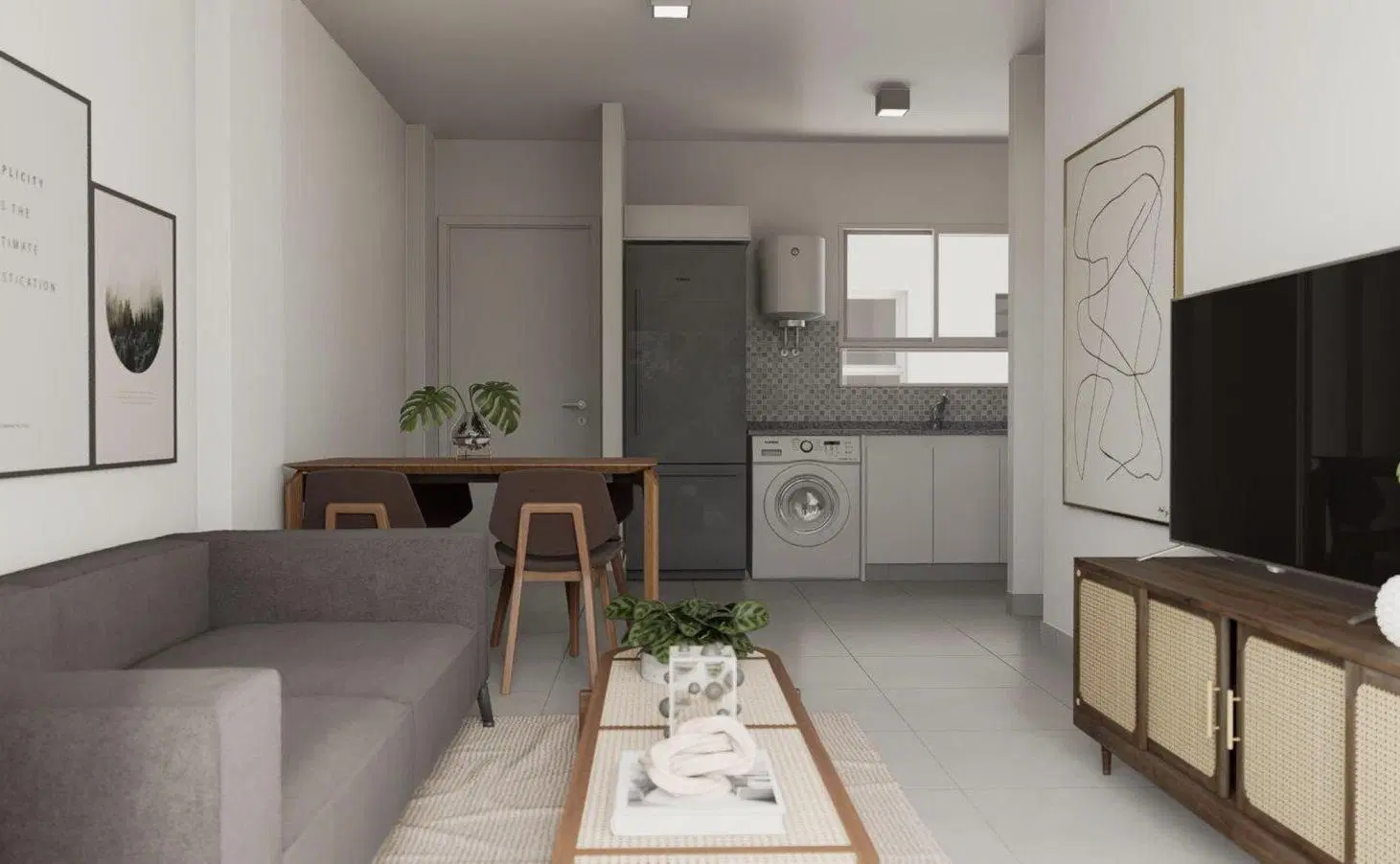 Departamento de 2 ambientes 5