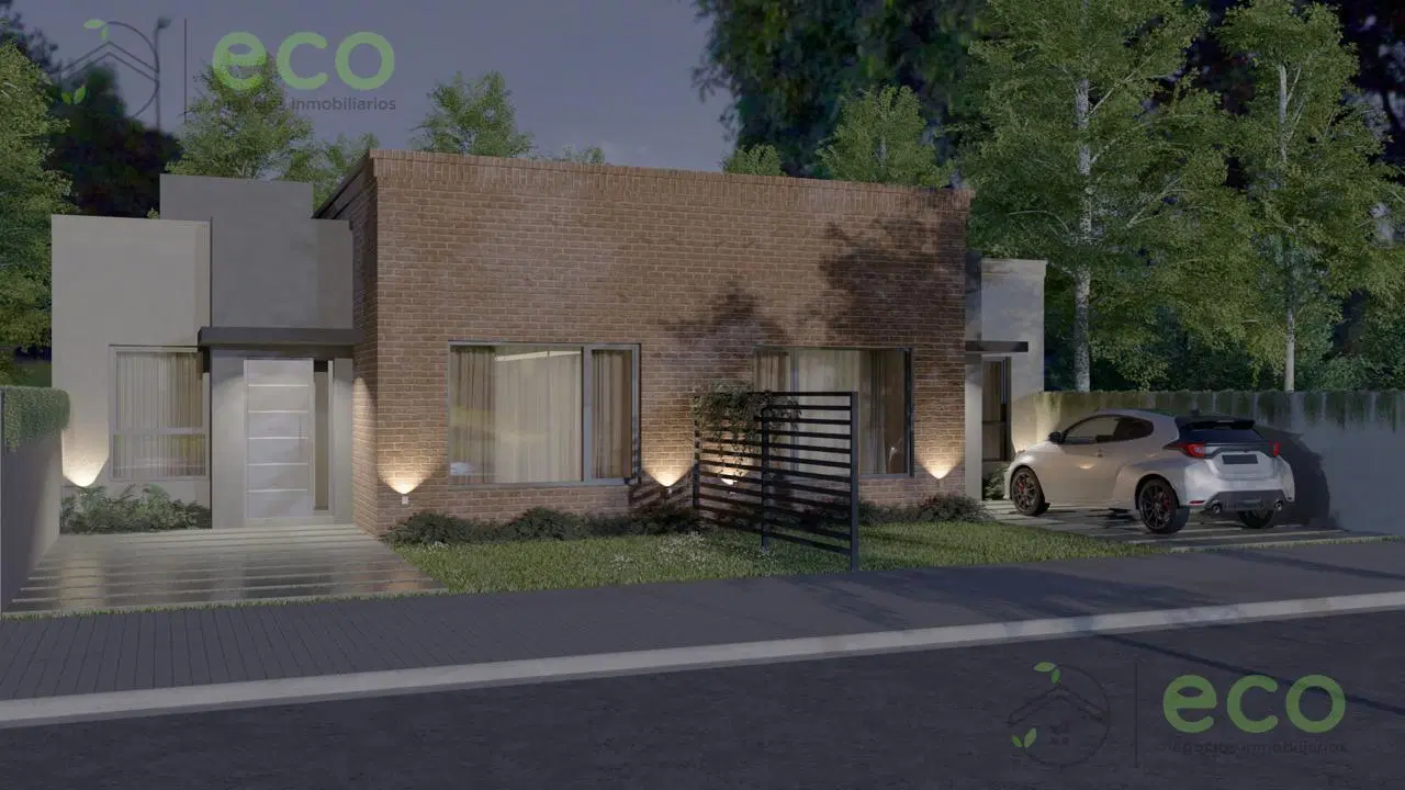 VENTA/ moderna Casa en desarrollo, 2 dormitorios. 2