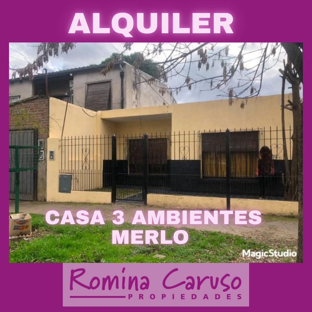 Foto de ALQUILER Casa de 3 ambientes - Merlo, imagen 1