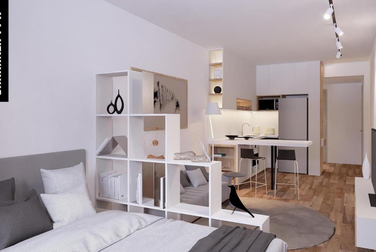 Preventa - Oportunidad Monoambiente a estrenar Palermo Hollywood con balcon y parrilla