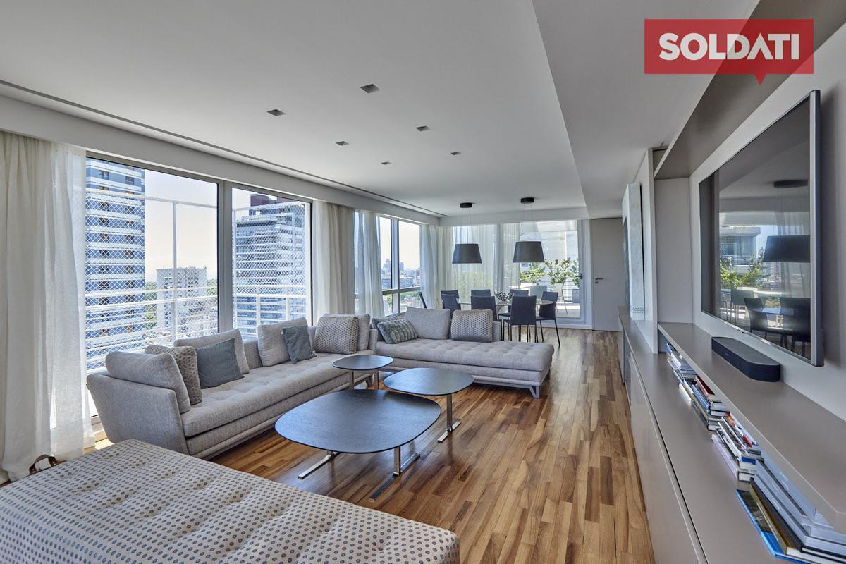Venta Torre con Renta Quantum Palermo Chico- Piso alto - Imponente 4 amb con dependencia