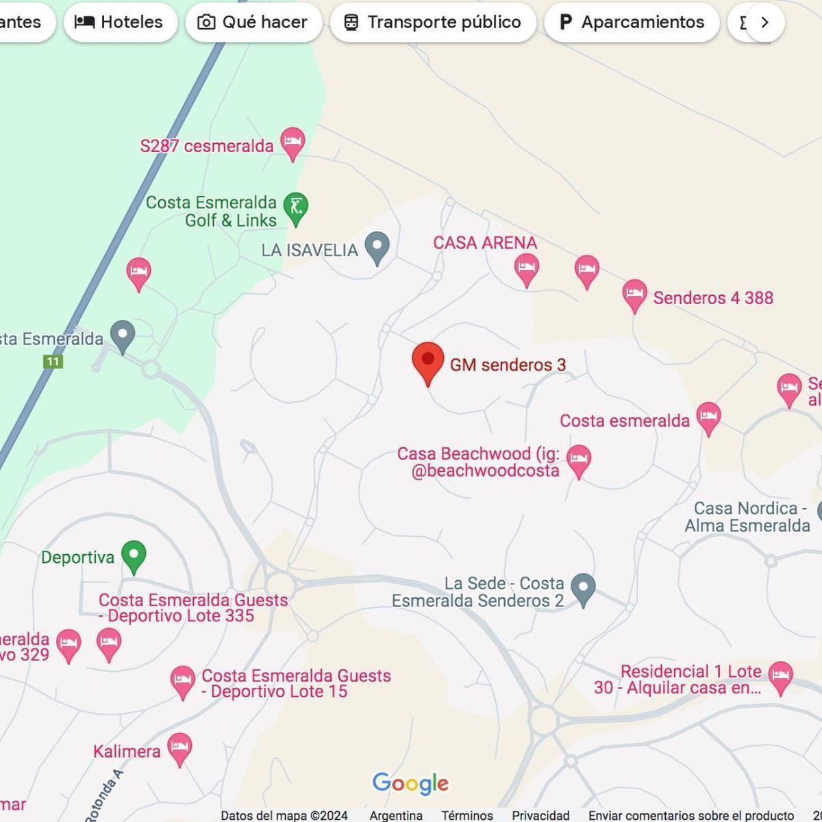 Terreno en Venta - Costa Esmeralda - Senderos III 4