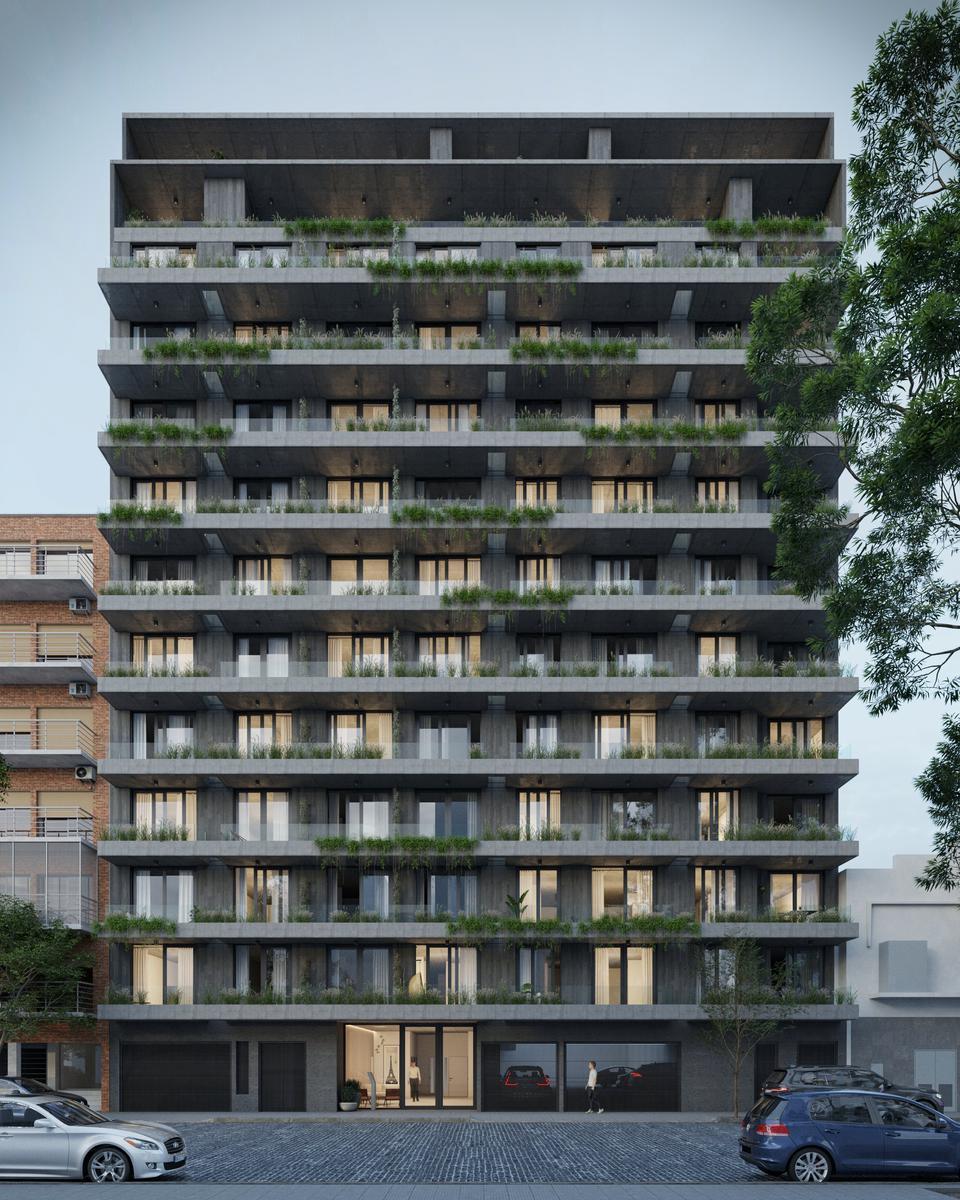 Monoambiente en piso alto y con amenities - en construccion