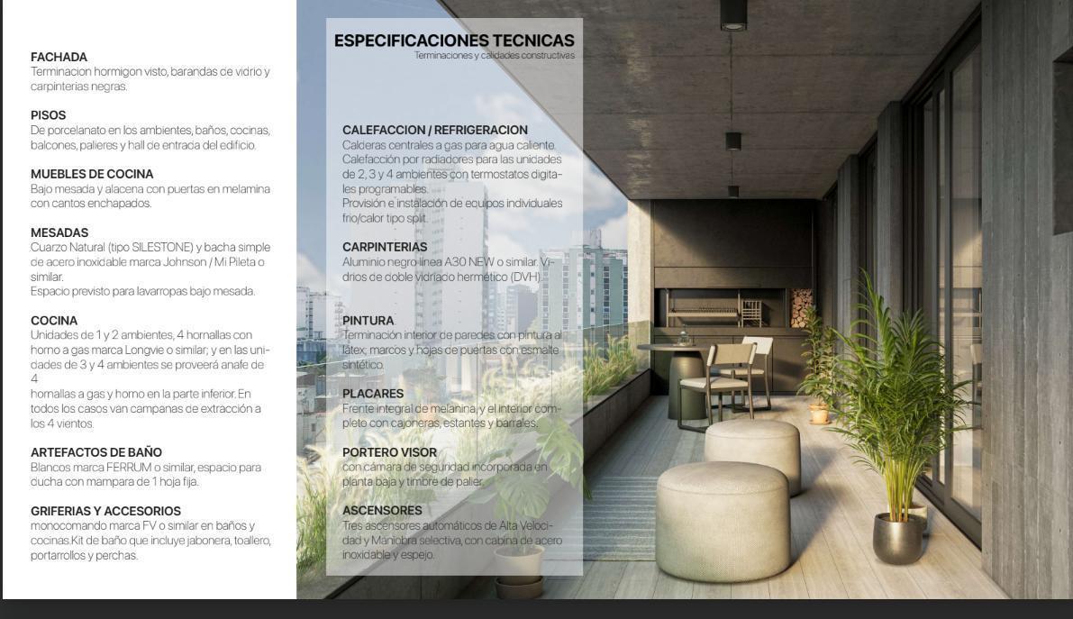 Foto de Monoambiente en piso alto y con amenities - en construccion, imagen 2