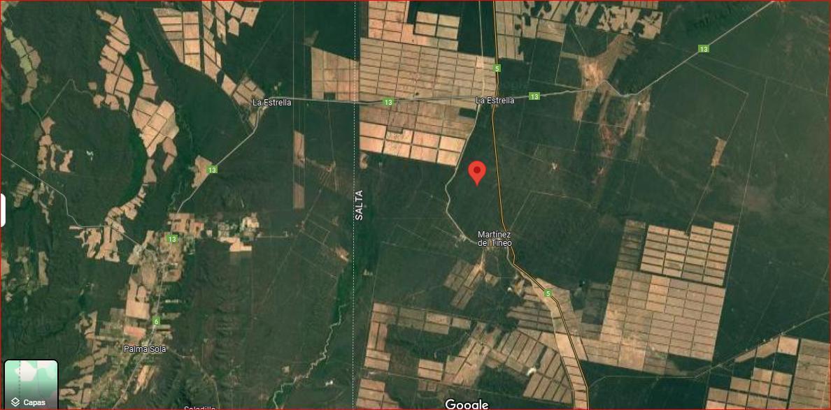 Campo en Desarrollo - 1486 ha - Oran - salta
