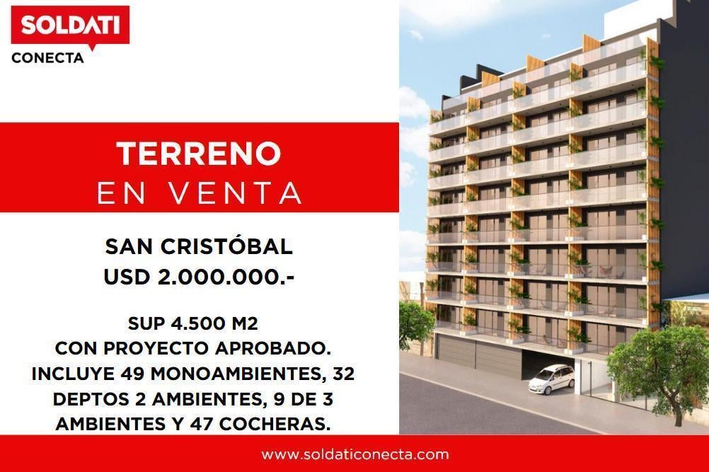 Foto de Terreno en Venta con Proyecto Aprobado y Vencido – 4500 m² - Boedo, imagen 3