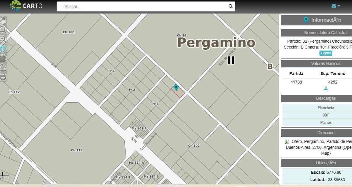 Terreno (30 ) DE 80 X 50 MTS, en  PERGAMINO, RUTA 32, ZONA INDUSTRIAL,