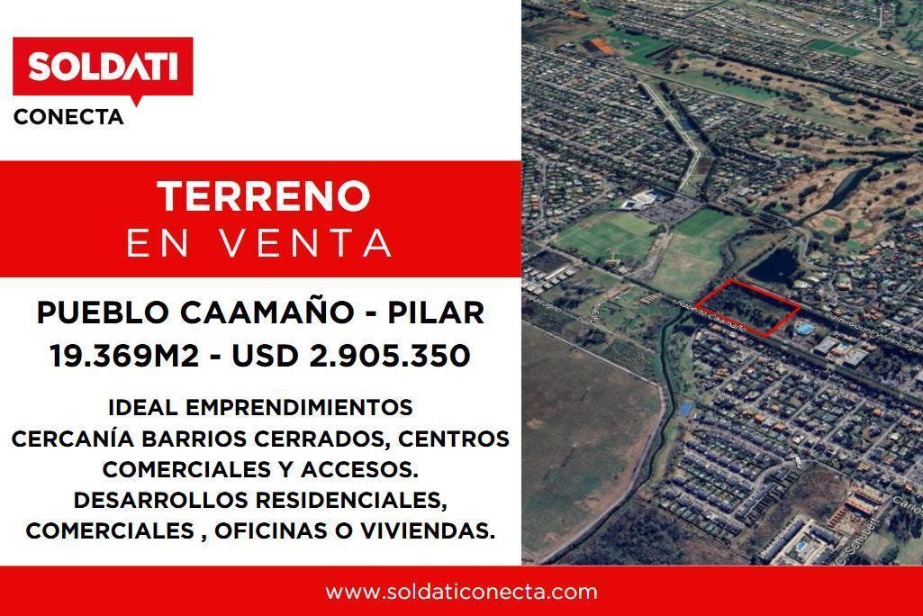 Foto de Dos Fracciones Linderas de Terreno sobre Calle Caamaño, Pilar, imagen 1
