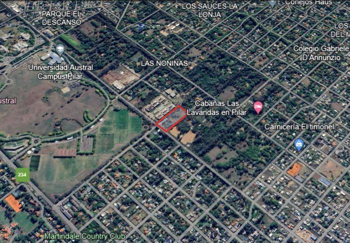 Terreno de 9.800 m2 en venta - Lonja Pilar - a metros de Universidad Austral