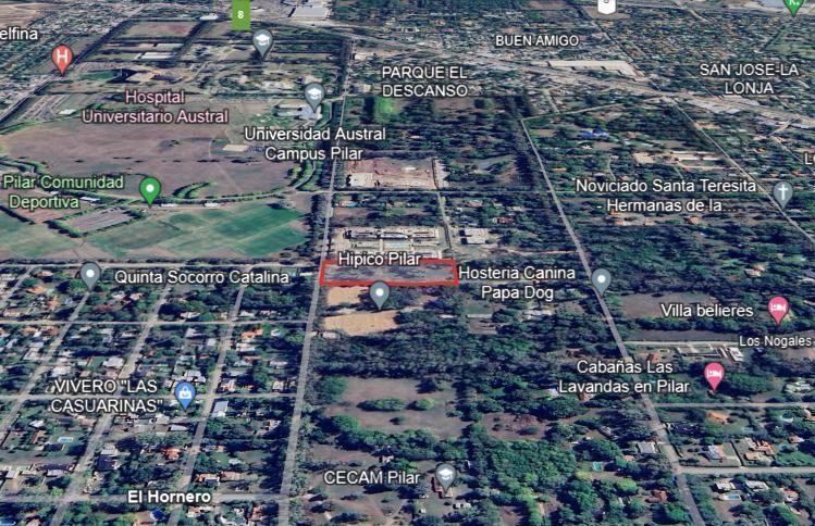 Terreno de 9.800 m2 en venta - Lonja Pilar - a metros de Universidad Austral