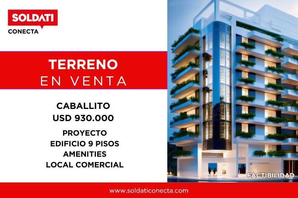 Venta Proyecto de edificio de viviendas con planos aprobados, 1500m2 vendibles en Caballito