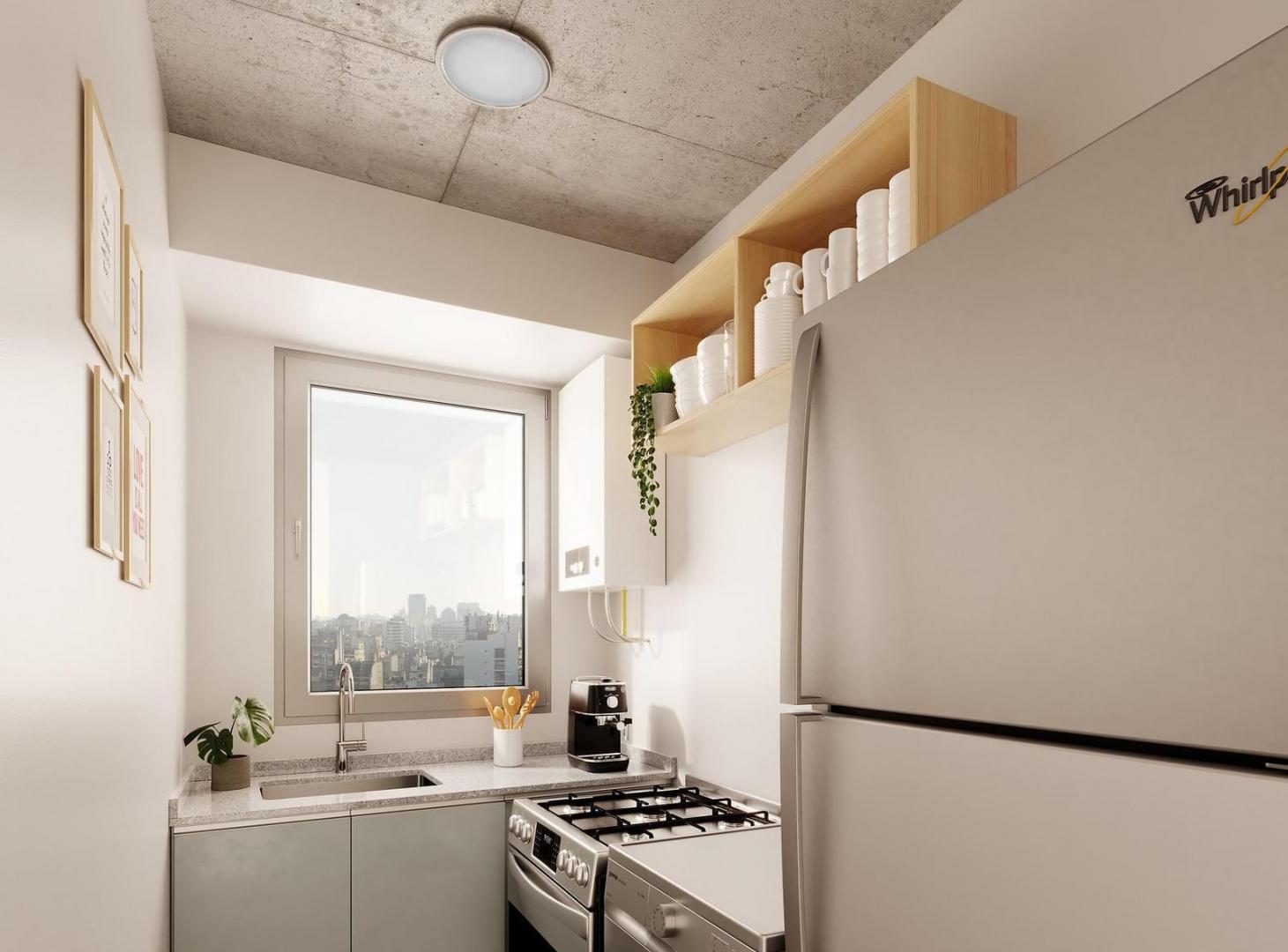 Foto de Departamento dos ambientes en Venta - con cochera, con terraza, imagen 3