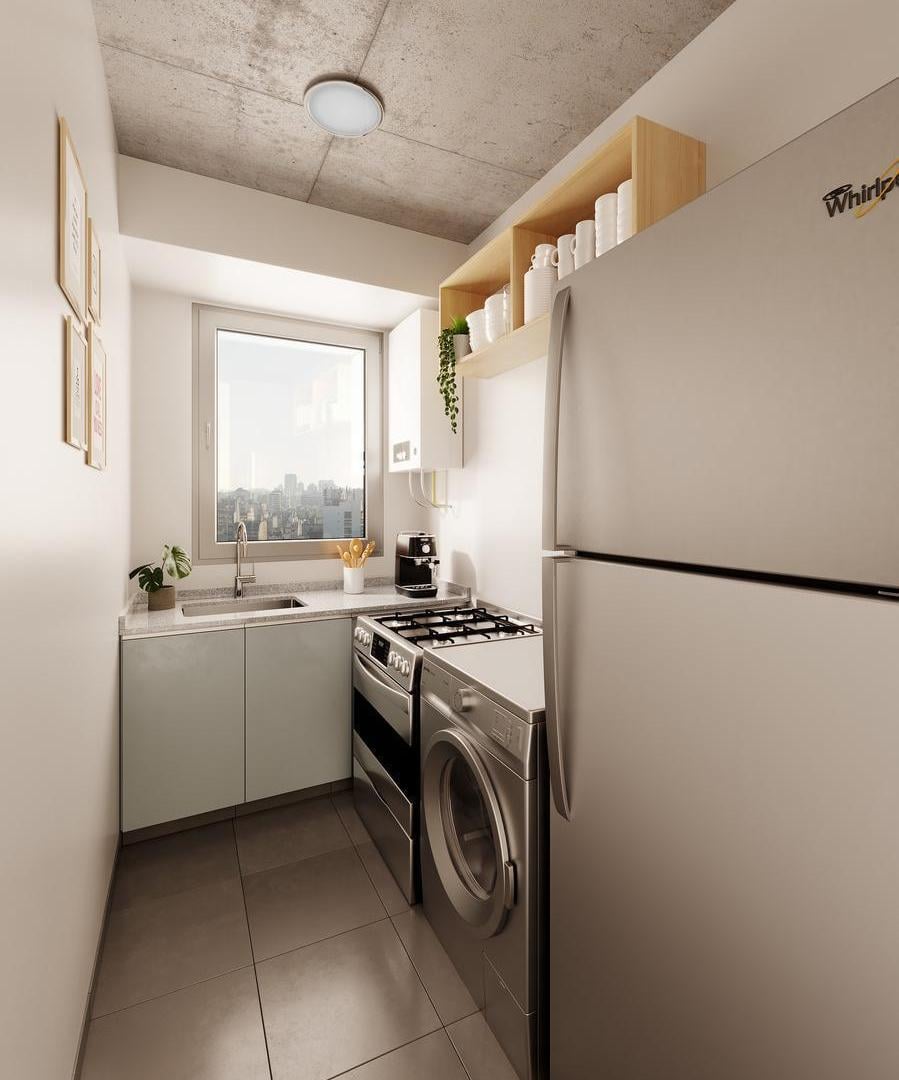 Foto de Departamento dos ambientes en construcción, Nuñez, con cochera, imagen 5