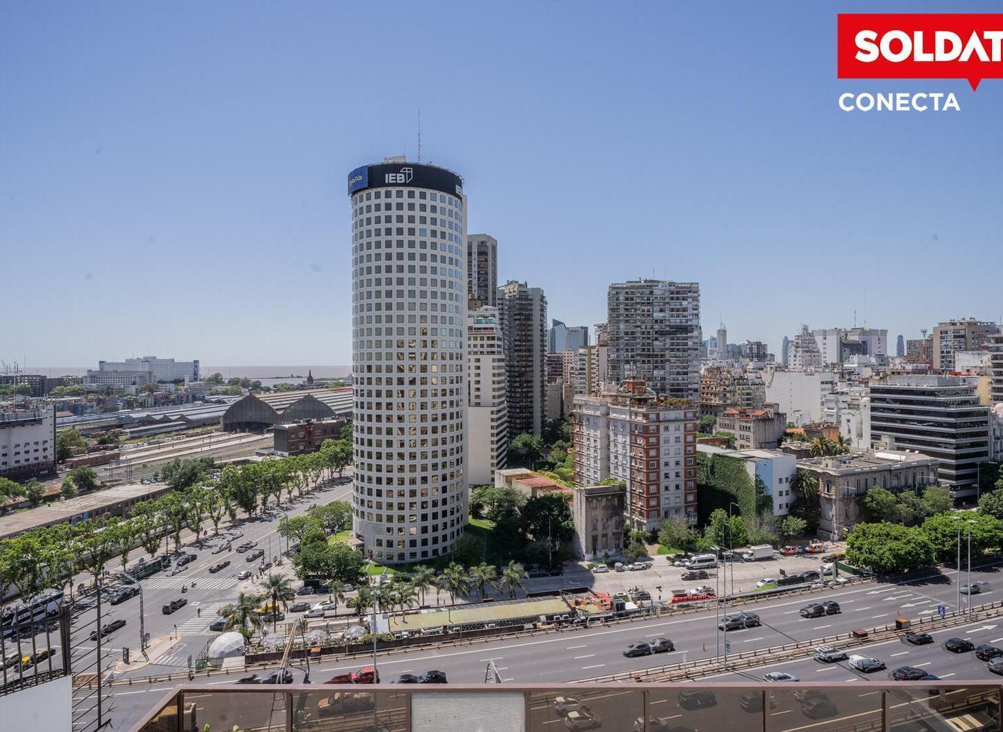 VENTA DEPARTAMENTO ESPECTACULAR PISO RECICLADO VISTA PANORAMICA ZONA PATIO BULLRICH DOS COCHERAS