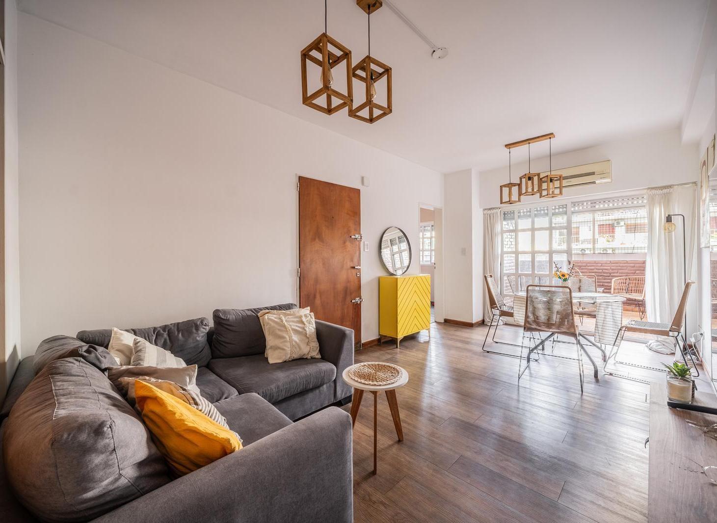 Venta Departamento Villa del Parque 2 ambientes 1 dormitorio balcón aterrazado