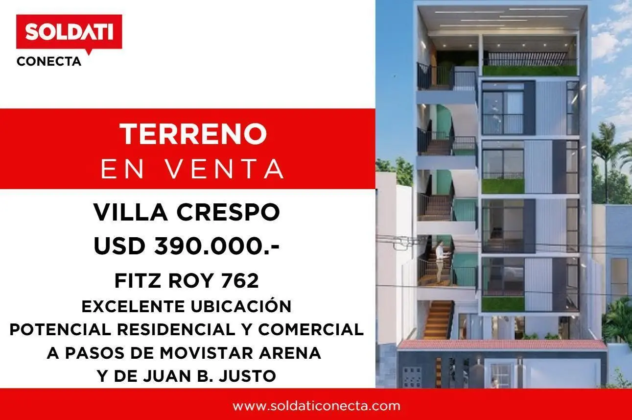 Terreno en venta-Villa Crespo-Deposito- Fabrica-Showrrom-Oficina 2