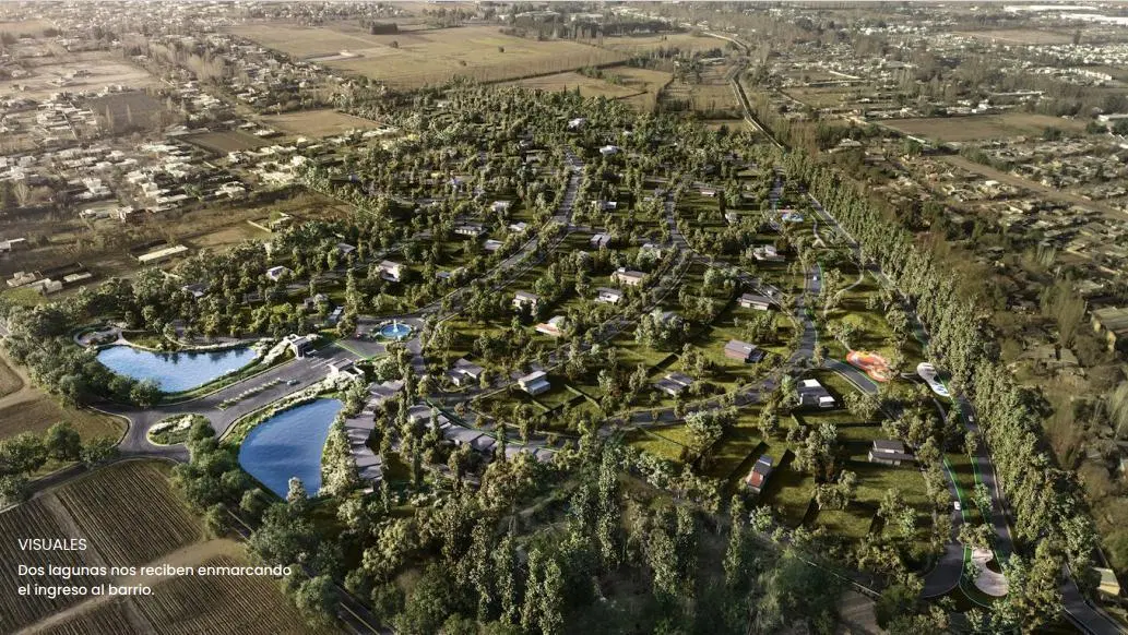 Lote en Venta Chacras de Coria - Parque isla en Proyecto Qvattro Viamonte - Mendoza 4