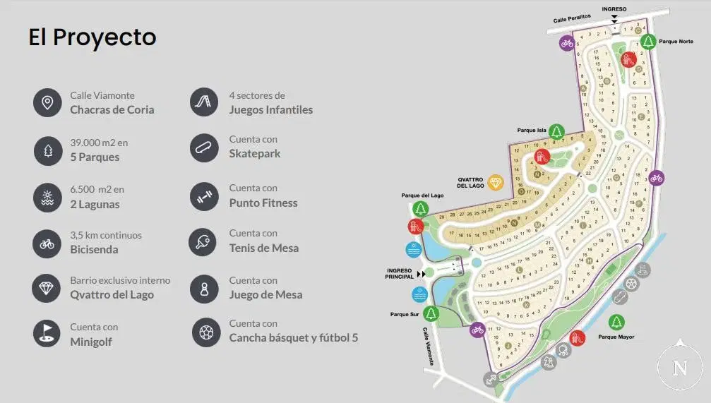 Lote en Venta Chacras de Coria -  Proyecto Qvattro Viamonte - Mendoza 3