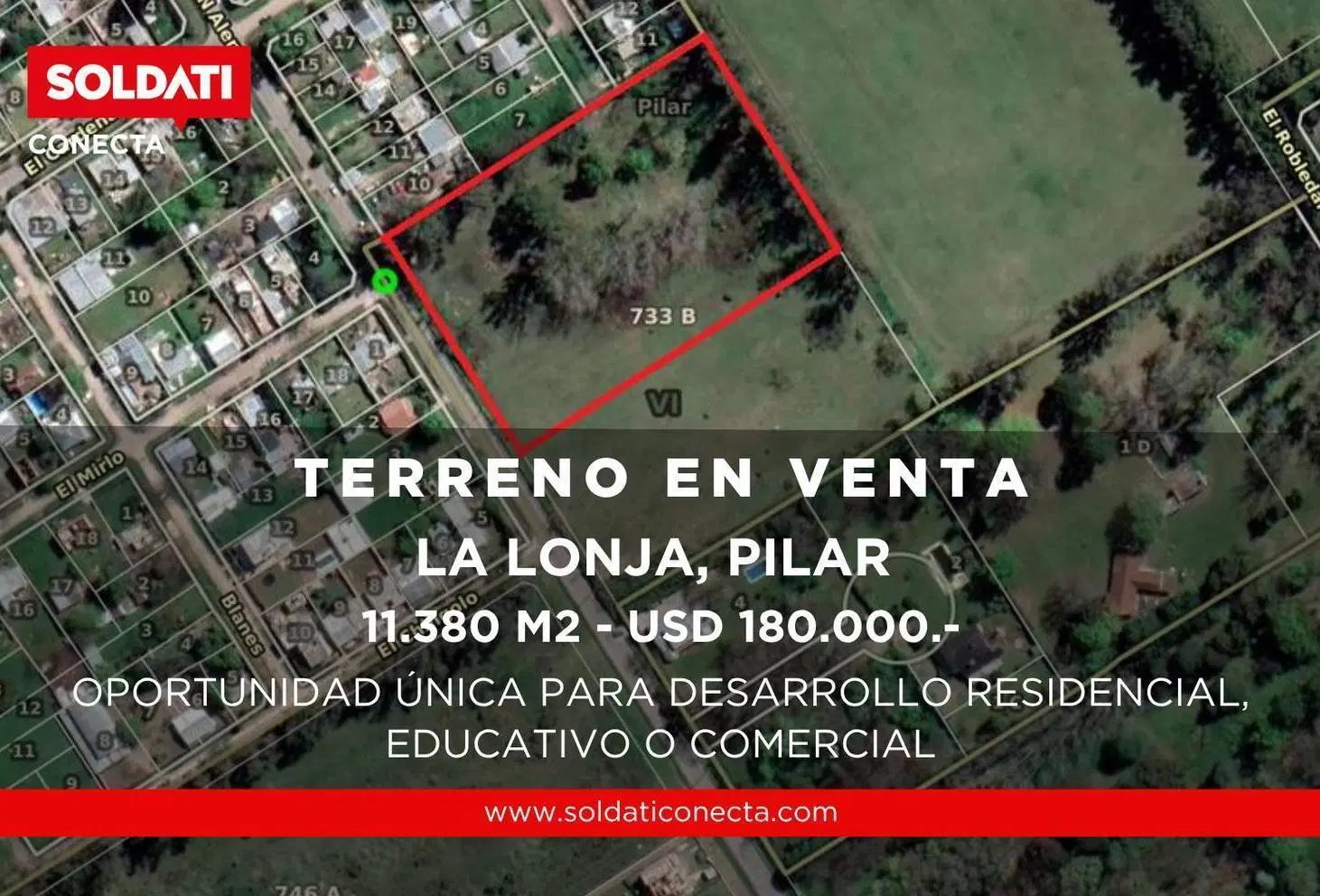Terreno en Venta - La Lonja - Pilar 1
