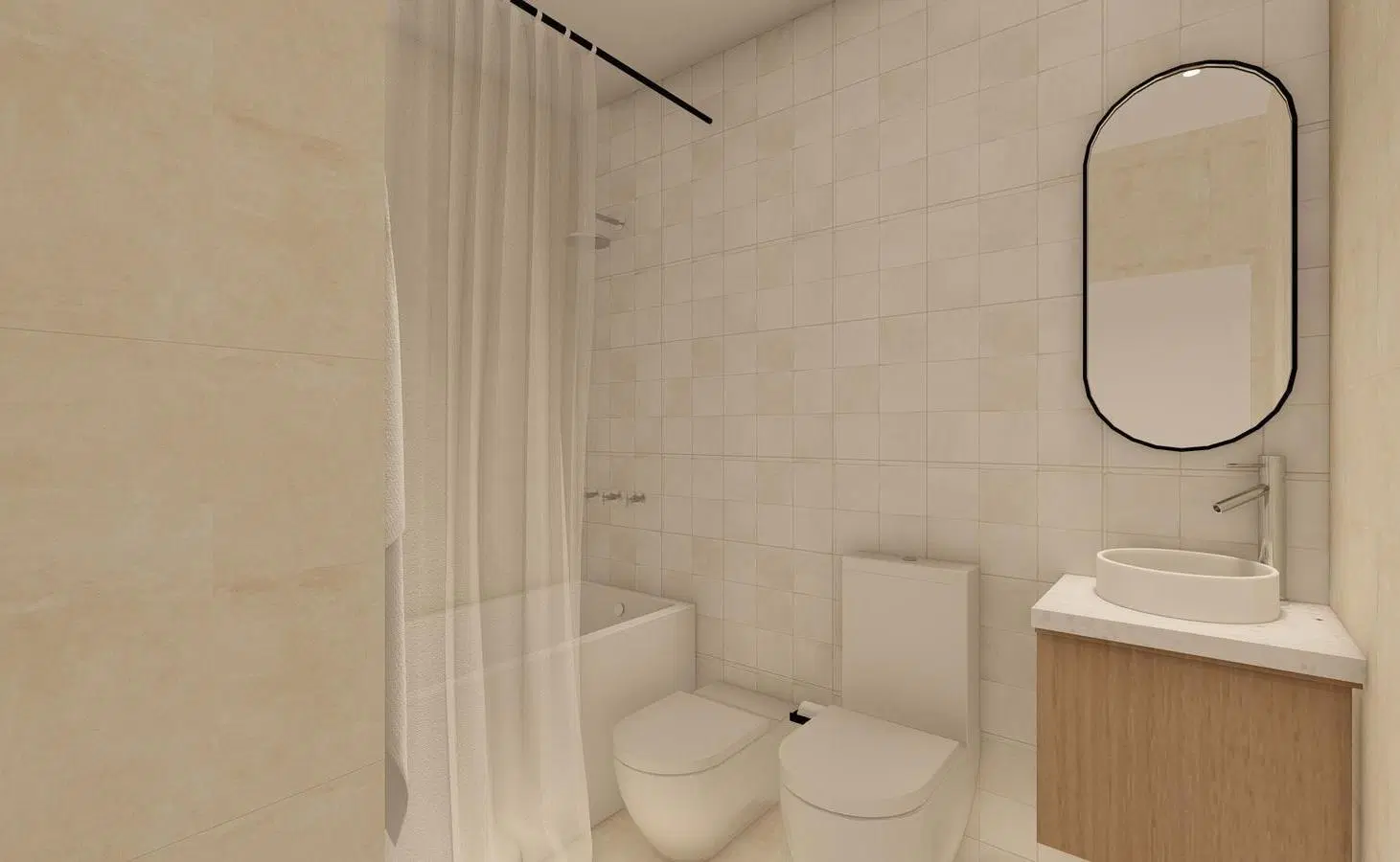 Monoambiente en Venta - Moderno en desarrollo - Recoleta 2
