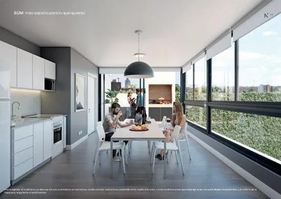 Monoambiente en Venta - Floresta - cochera opcional 4