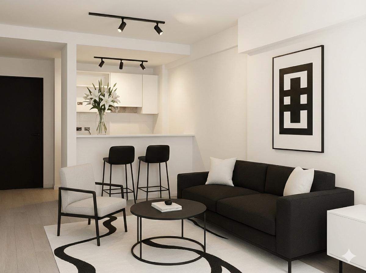 Foto de Venta Departamento Aurea Belgrano 2 ambientes 1 dorm balcón cochera fija pileta SUM, imagen 3