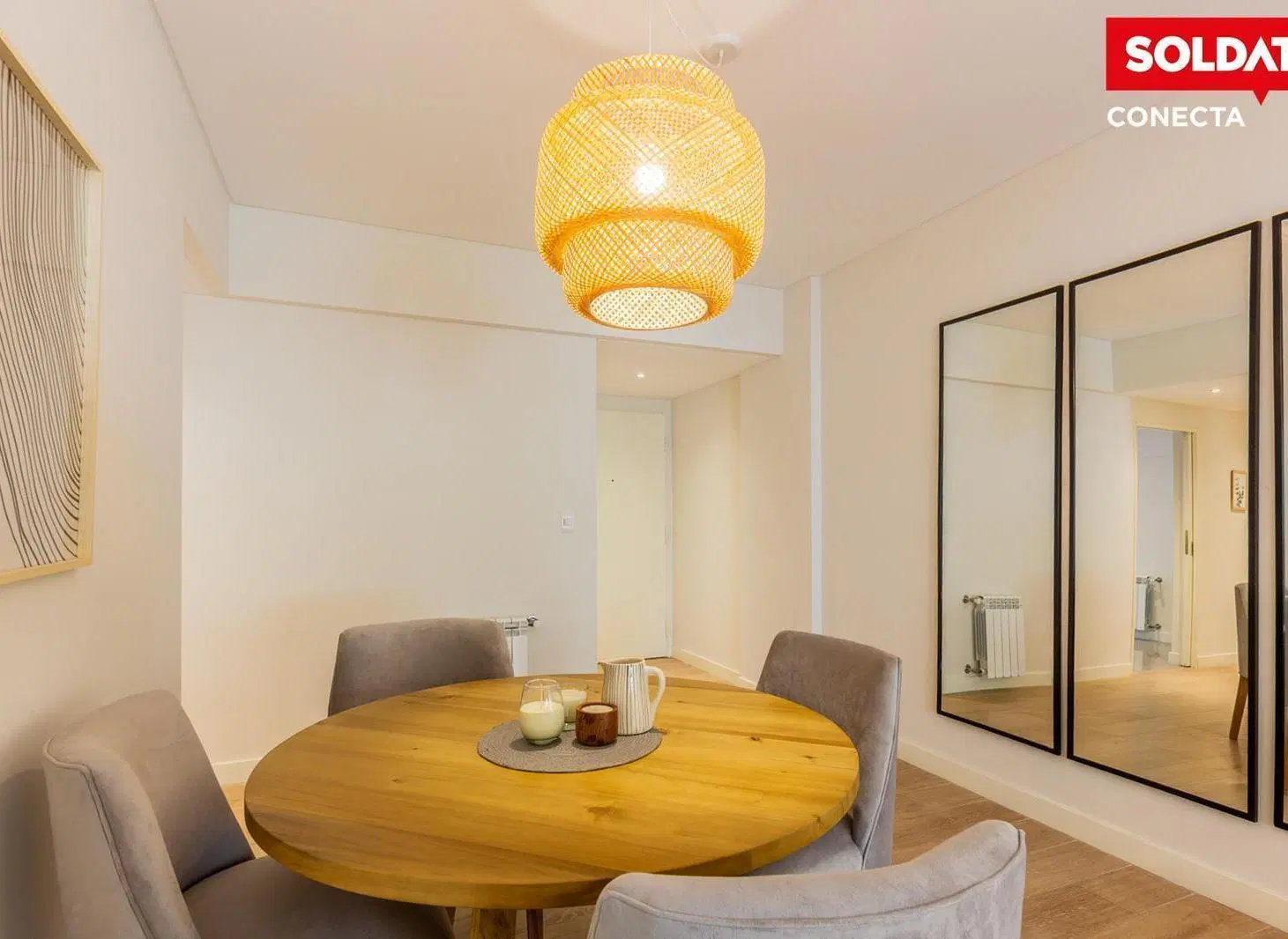 Departamento en  venta de 4 ambientes piso 7 frente con balcón y cochera cubierta en Caballito 3