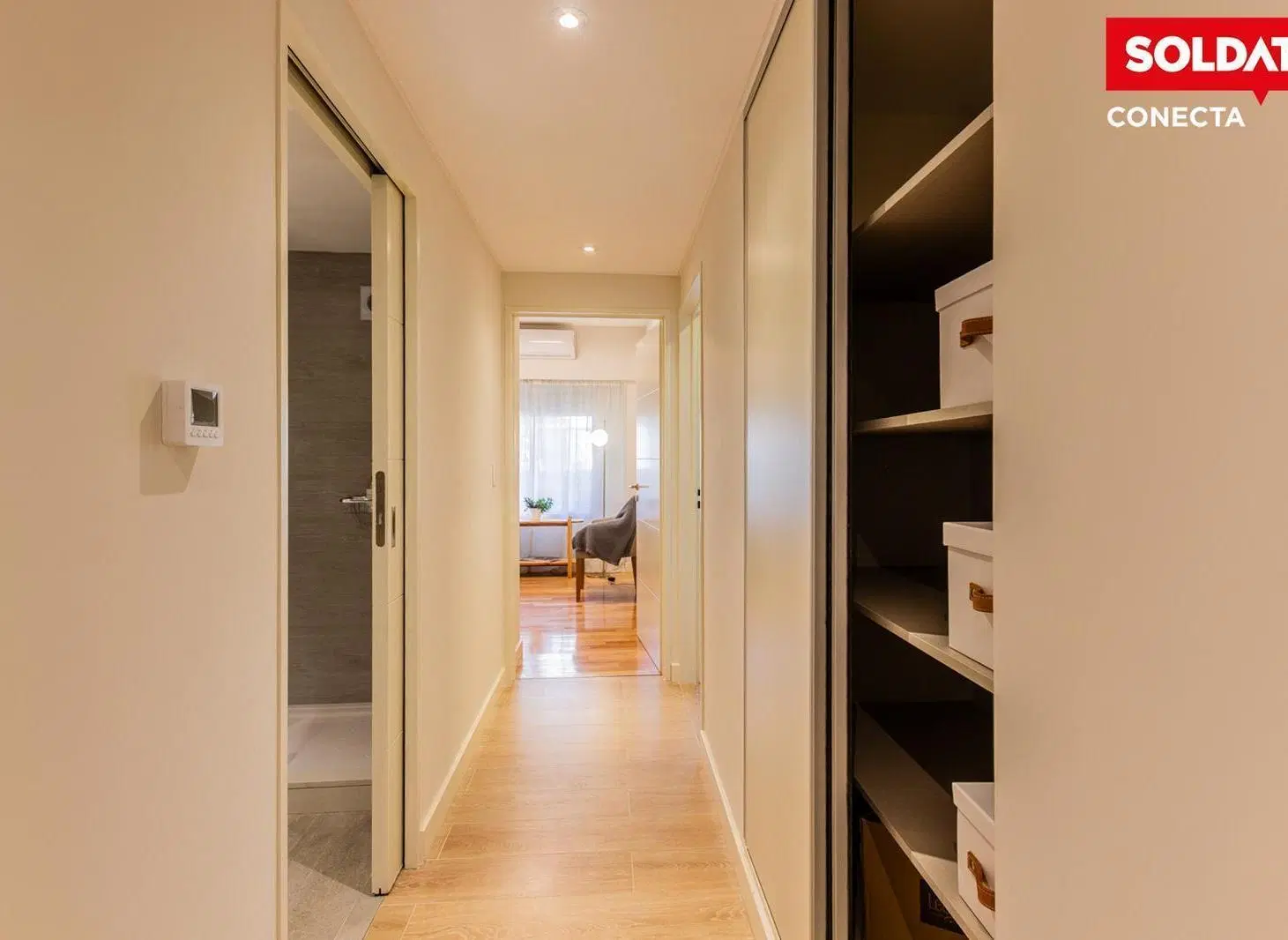Departamento en  venta de 4 ambientes piso 7 frente con balcón y cochera cubierta en Caballito 8