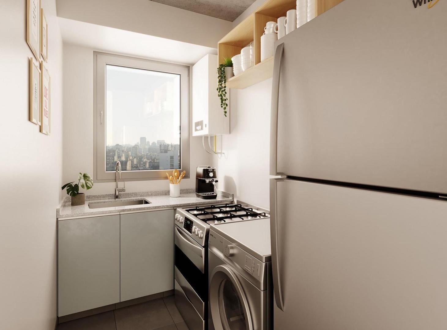 Foto de Departamento Monoambiente en Venta, Nuñez, con Terraza y Pileta., imagen 1