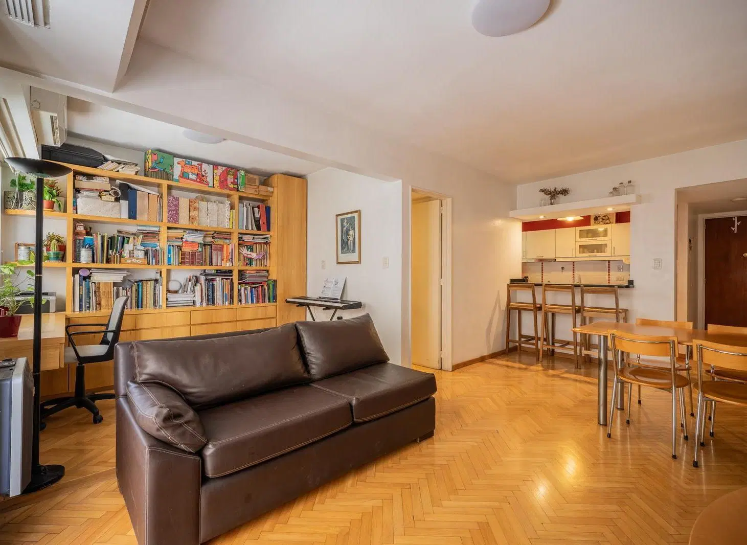 Venta Departamento Colegiales Palpa 3 ambientes 2 dormitorios escritorio balcon baulera 4