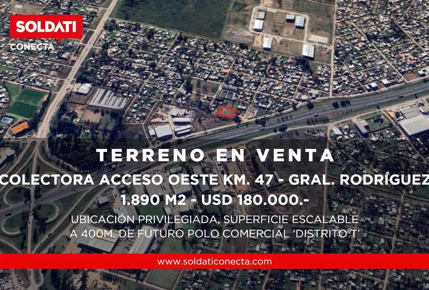 6 Terrenos en Venta - Colectora Acceso Oeste, General Rodriguez 2