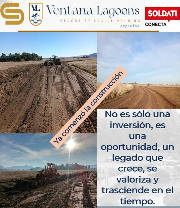VENTA lotes 800 m2 en Ventana Lagoons Resort, Tornquist, Sierra de la Ventana. 4